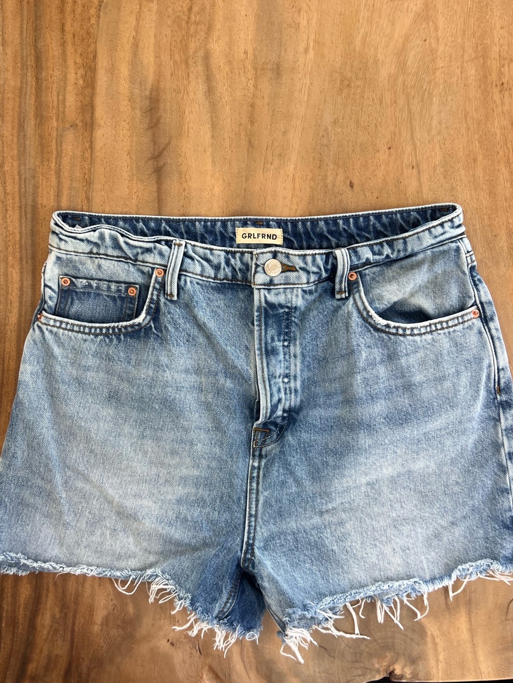 Grlfrnd boyfriend shorts